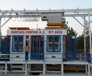 Efficiency of Paving Stone Machines