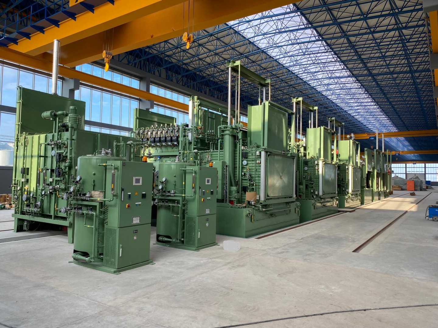 Installation of Heat Treatment furnaces has started