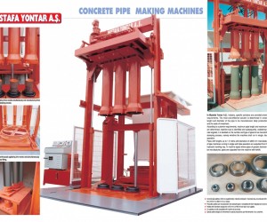 Concrete pipe machines